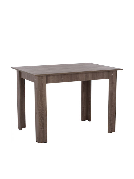 Tisch Küche Holz Ashtray 110x80x77cm