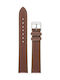 Tzevelion ART1266 Leather Strap Brown 20mm