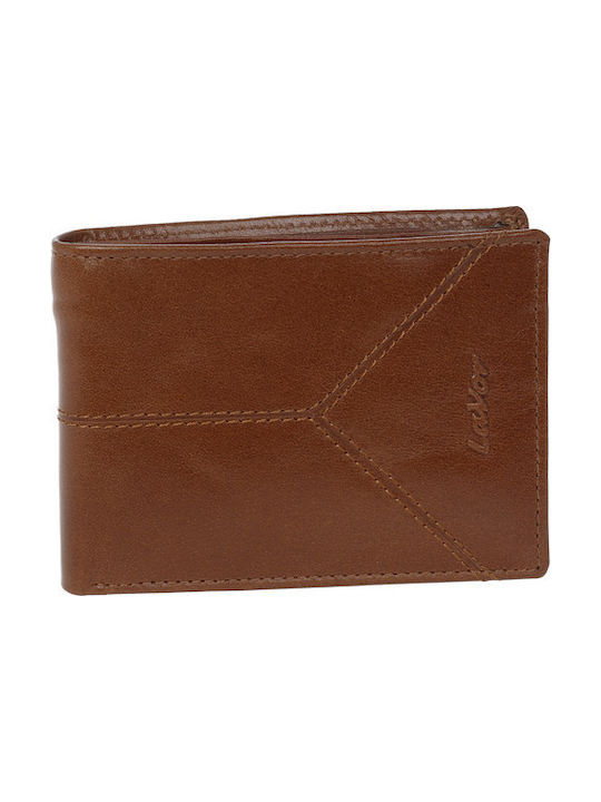 Lavor Men's Leather Wallet Cognac