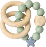 Nibbling Stellar Teething Ring made of Wood for 0 m+ 1pcs BR75816