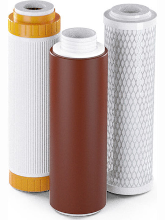 Geyser Countertop and Under Sink Water Filter Replacement made of Resin 10" Aragon Max 3pcs