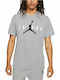 Jordan Wordmark Herren Sport T-Shirt Kurzarm Gray