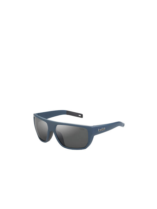 Bolle Vulture Sunglasses with Blue Plastic Frame and Polarized Lens 12663