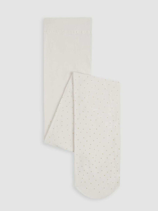 Abel & Lula Kids Tight Polka Dot Ecru