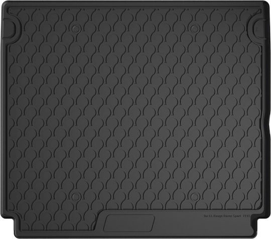 Lampa Kofferraummatten Wannenartig 1Stück aus Gummi für Land Rover Range Rover 2013 Schwarz