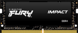 Kingston Fury Impact 8GB DDR4 RAM mit Geschwindigkeit 3200 für Laptop