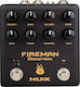 NUX Fireman NDS-5 Pedale Wirkung Verzerrung E-Gitarre