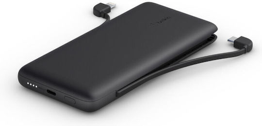 Belkin Boost Charge Plus Power Bank 10000mAh 18W с USB-C порт Черен