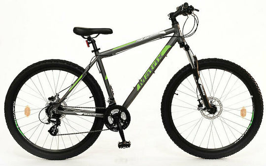 Matrix Forest 27.5" 2021 Gri Bicicletă de munte cu 24 Viteze și frâne hidraulice cu disc