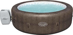 Lay-Z-Spa St.Moritz AirJet Round Inflatable with Hydromassage