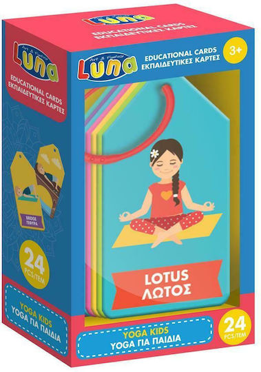 Luna Κάρτες Yoga για Παιδιά Educational Game Knowledge for 3+ Years Old