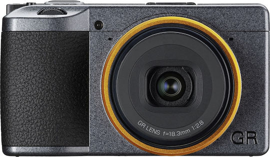 Ricoh GR III Compact Φωτογραφική Μηχανή 24MP με Οθόνη 3" και Ανάλυση Video Full HD (1080p) Street Ediiton Bundle Μαύρη