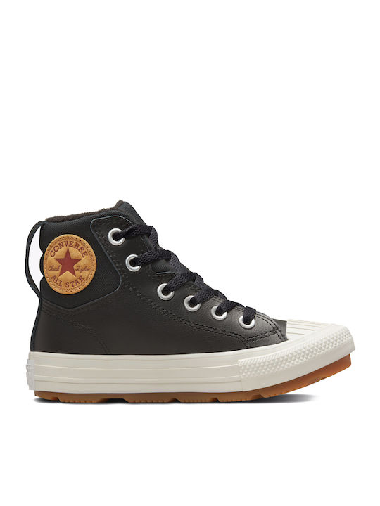 Converse Παιδικά Sneakers High Chuck Taylor All Star Berkshire Black / Pale Putty