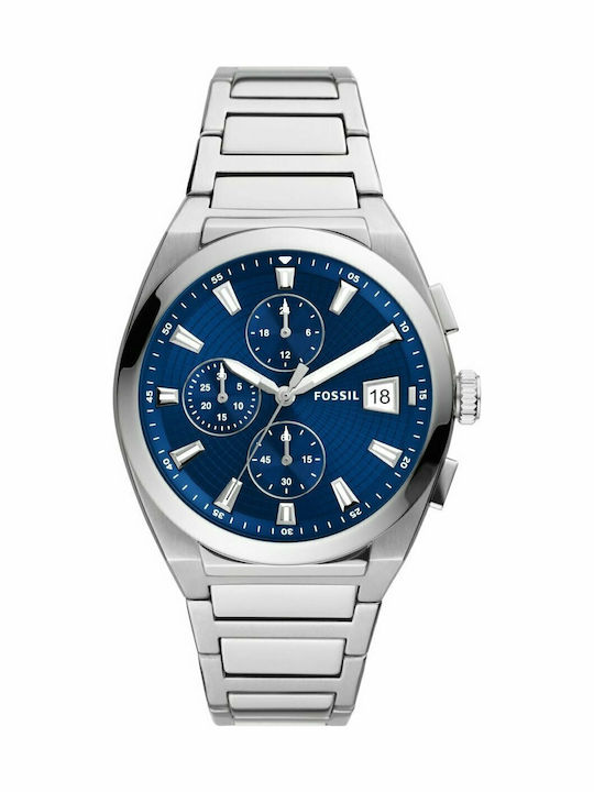 Fossil Everett Мъжки Часовник 42мм Хронограф На...