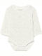 Mayoral Baby Bodysuit Underwear Set Long-Sleeved Ecru