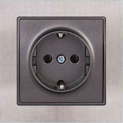 Mutlusan Elitra Plus Power Socket Gray 1pcs