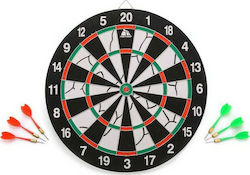 Meteor Dart Board 17 Set with Target & Darts