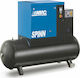 Abac SPINN 7.5XE TM CE Trei faze Compresor de aer 145dB cu Putere 10hp și Rezervor de aer 270lt 4152022643