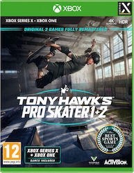 Tony Hawk's Pro Skater 1 + 2 Xbox One/Series X Game