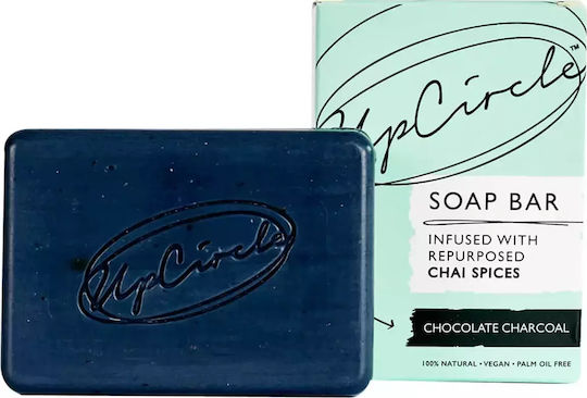 UpCircle Soap Bar Infused with Repuprosed Chai Spices με Ενεργό Άνθρακα 100gr