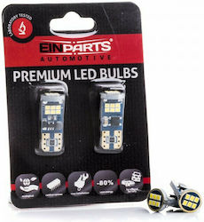 Einparts Λάμπες T10 / W5W LED Ψυχρό Λευκό 2τμχ Einparts Λάμπες T10 / W5W LED Ψυχρό Λευκό 2τμχ