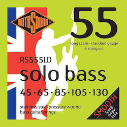 Rotosound RS555LD Solo Bass Long Scale Set Corzi Pentru Bas Oțel Inoxidabil 45 - 130 Rotosound RS555LD Solo Bass Long Scale Set Corzi Pentru Bas Oțel Inoxidabil 45 - 130