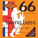 Rotosound RS66LA Swing Басови Струни Набор Стоманени Басови 30 - 85