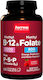 Jarrow Formulas Methyl B-12 5000mcg + Methyl Folate 800mcg Vitamin for Nervous System Health 60 chewable tabs