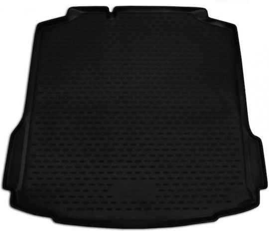 Novline Trunk Mat Tray Type for Skoda Rapid 2017-2020 Black