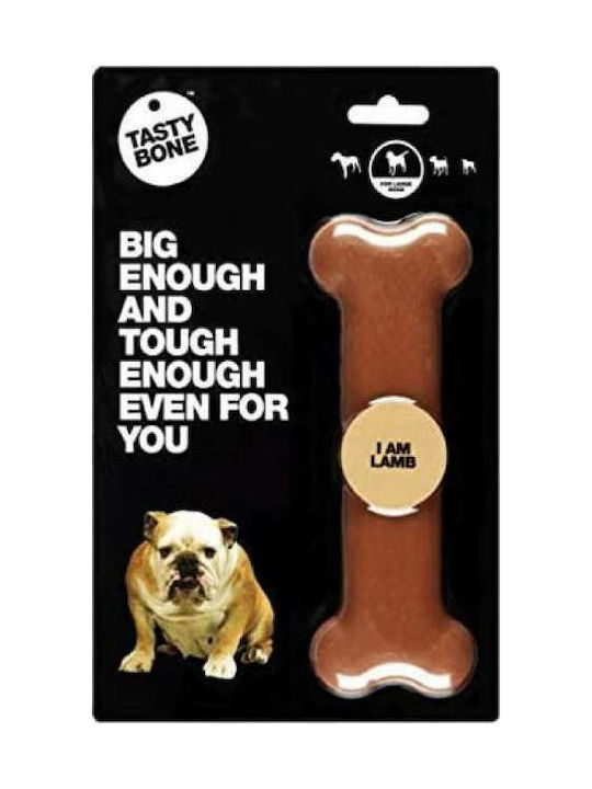 Tasty Bone Lamb Nylon Bone Toy Dog Large 17εκ. Brown 1pcs