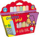 Giotto Set 6 Colored Chalk Be-Be