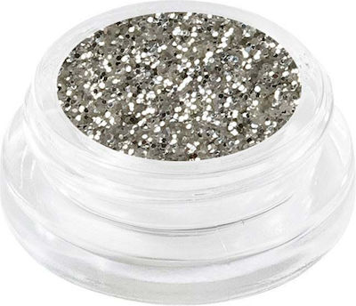 UpLac 460 Glitzersteine für Nägel in Silber Farbe 101460