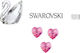 Swarovski Στρας για Νύχια Φούξια 3τμχ