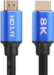 iBox HDMI 2.1 HDMI Male to HDMI Male Cable 2m Black