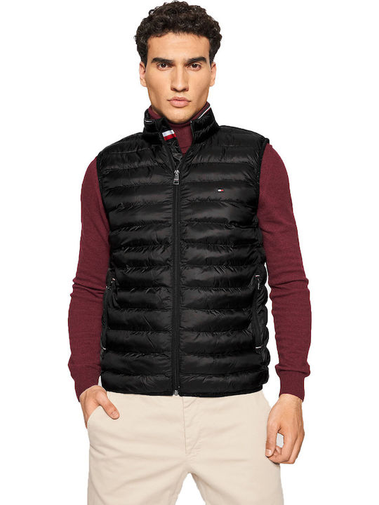 Безръкаво Мъжко Яке Puffer Черно