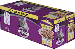 Whiskas Υγρή Τροφή 40x85gr