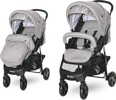 Lorelli Martina Verstellbar Kinderwagen Geeignet ab 6+ Monaten Cool Grey 6.6kg