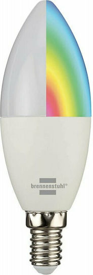 Brennenstuhl Смарт крушка LED 5W за фасунга E14 RGBW 400лм