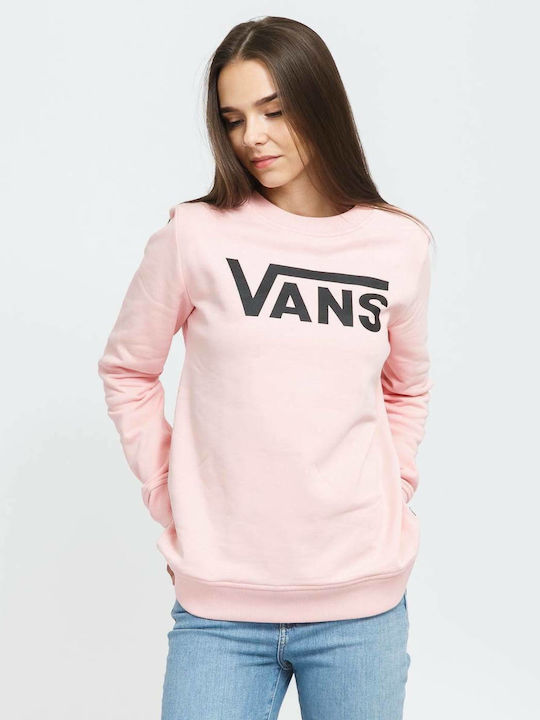 Vans Classic V Γυναικείο Φούτερ Powder Pink