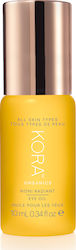 Kora Organics Noni Radiant Eye Oil Bio Gesichtsöl für Aufhellung mit Öl Wildrose und Rose 10ml Kora Organics Noni Radiant Eye Oil Bio Gesichtsöl für Aufhellung mit Öl Wildrose und Rose 10ml