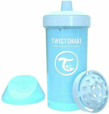 Twistshake Kid Cup Cana de antrenament Plastic Pastel albastru pentru 18m+m+ 360ml