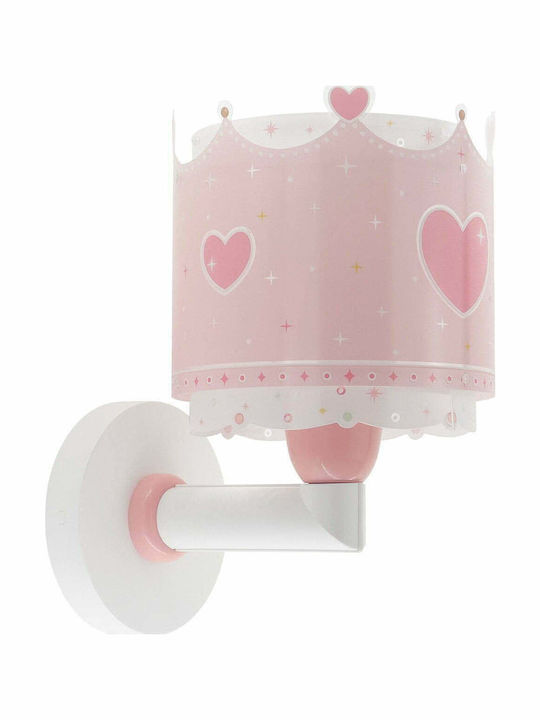 Ango Kinder Wandleuchte LED Kunststoff Queen Pink