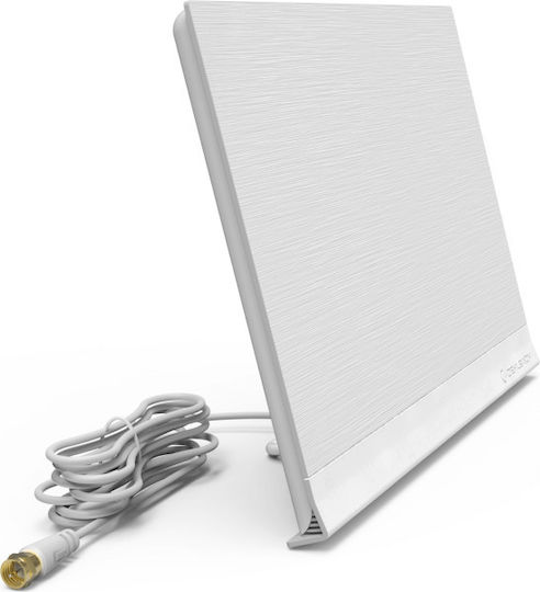 Oehlbach Flat Style One D1C17209 Εσωτερική Κεραία Τηλεόρασης (Απαιτεί Τροφοδοσία) Λευκή