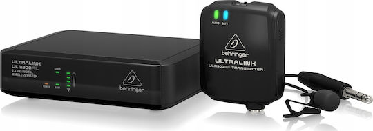 Behringer ULM300LAV Wireless Condensator (Diafragmă Mică) Microfon Pandantiv, Clip On, Curea