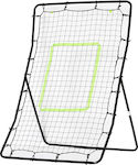 HomCom Ball-Rückholnetz für Fußballtraining 90x80x140cm Tor mit Ballrückgabennetz 90x80x140cm