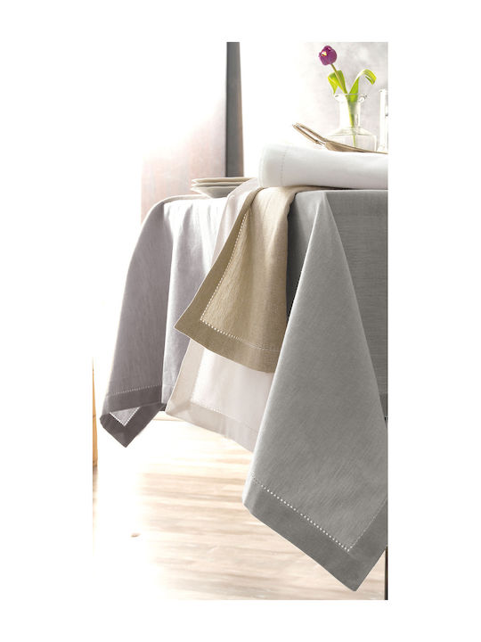 Rythmos Tablecloth Cotton Inez Beige 170x300cm