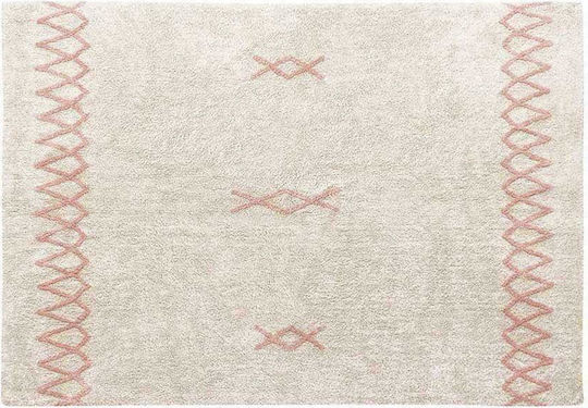 Lorena Canals Atlas Χειροποίητο Παιδικό Χαλί Βαμβακερό Natural Vintage Nude 170x240cm