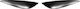 Americat Rear Car Headlight Eyelashes for Opel Astra H 3D