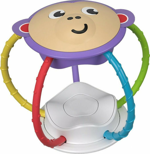 Fisher Price Κουδουνίστρα Twist And Turn Στριφογυριστρούλια Κουδουνίστρα Μαϊμουδάκι