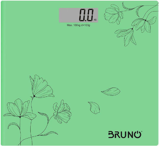 Bruno Digital Badezimmerwaage in Grün Farbe BRN-0054